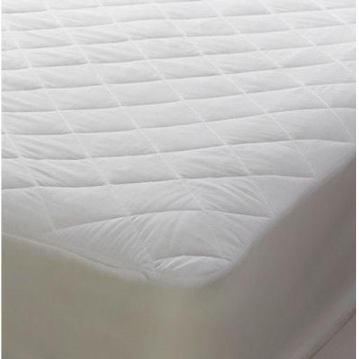 Waterproof polycotton mattress protectors 2'6&quot; (30&quot;) wide upto 6ft 6&quot; length